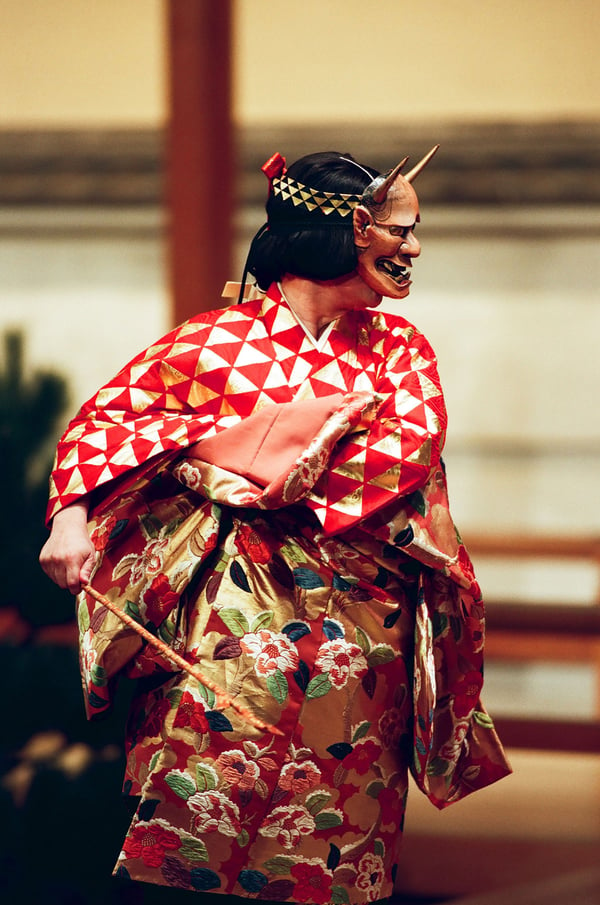 吉阪会「道成寺」　片山九郎右衛門　撮影：渡辺真也