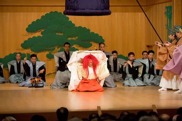 2008年のりゅーとぴあ開館10周年記念で「道成寺」シテを演じる山階氏