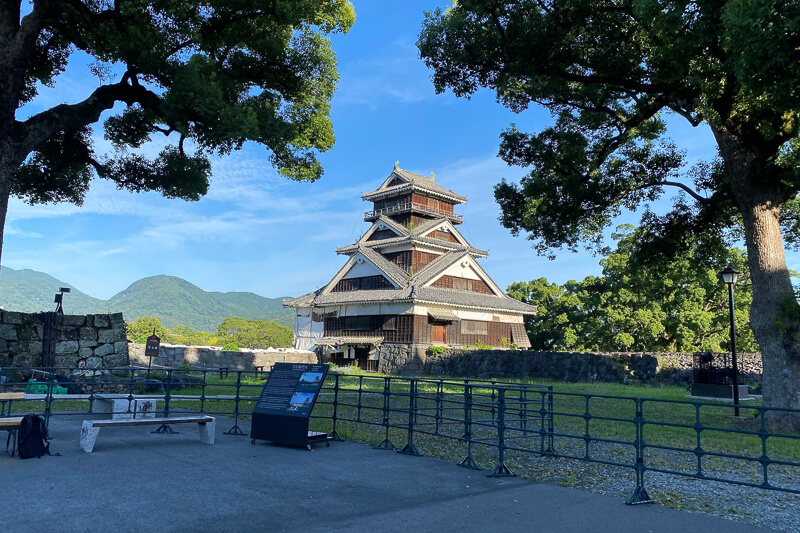 7_震災後の宇土櫓