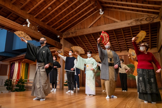 金剛能楽堂体験