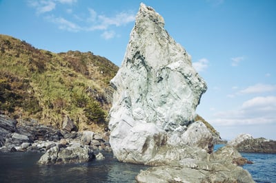 勾玉の形をした「おのころ島」の最有力候補