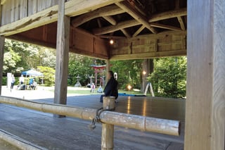 大膳神社 番組撮影風景（インタビューカット）