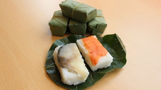 【吉野町】古くから吉野に伝わる風物食の柿の葉寿司