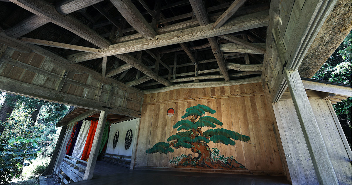 佐渡に現存する35箇所能舞台の解説