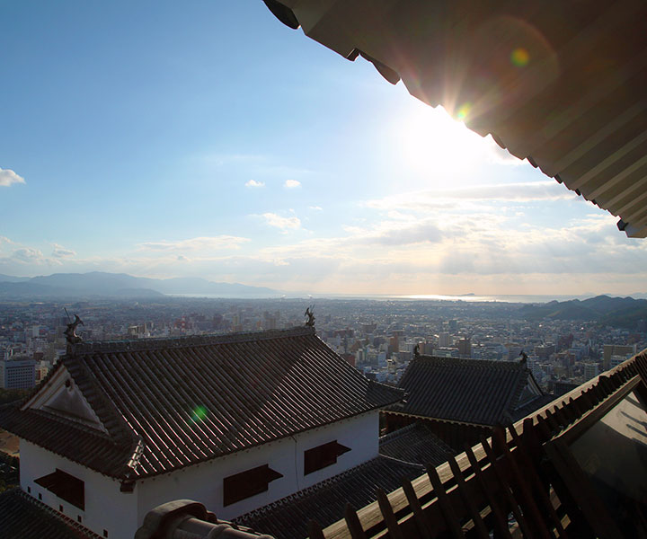 Panoramic View of Matsuyama Plain