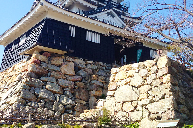 The Stone Wall as It Was When the Castle Was Built