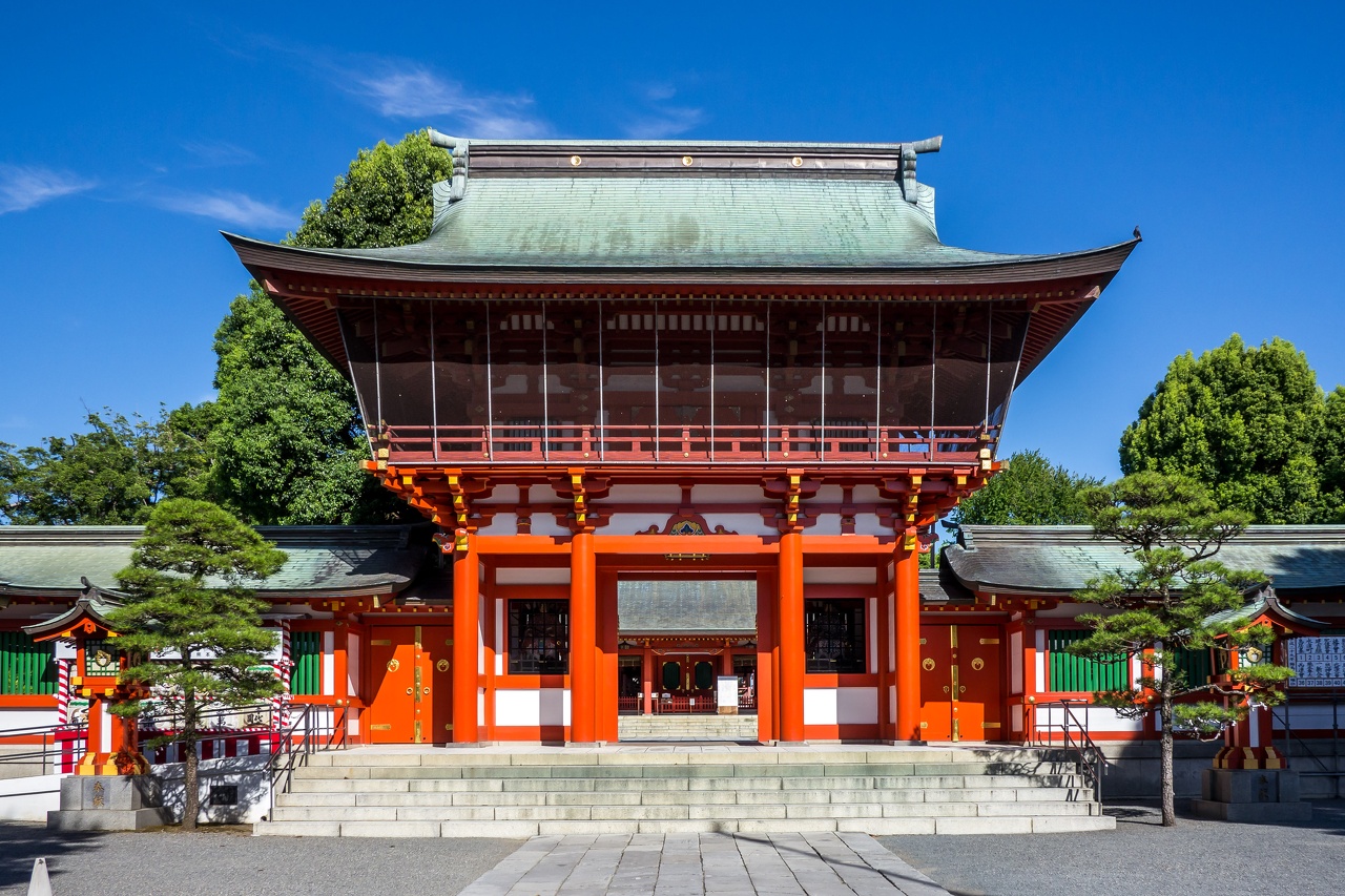 2神社の御神事能を再興した加藤清正