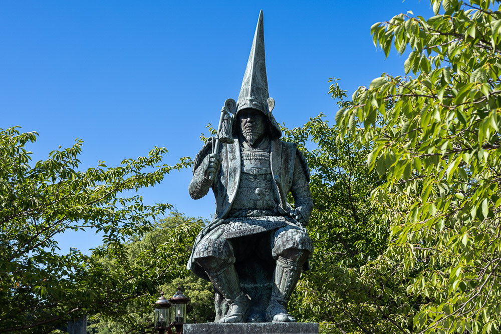 The castle was built by Kato Kiyomasa, who is said to be a famous castle builder