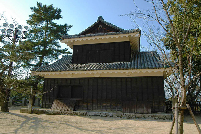 松山城最古の建物で貴重な野原櫓